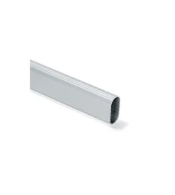 Tubo per armadi ovale in alluminio millerighe 150 cm. Best