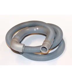 Accessori Lavatrici-Tubo scarico lavatrice con curva 250 cm.